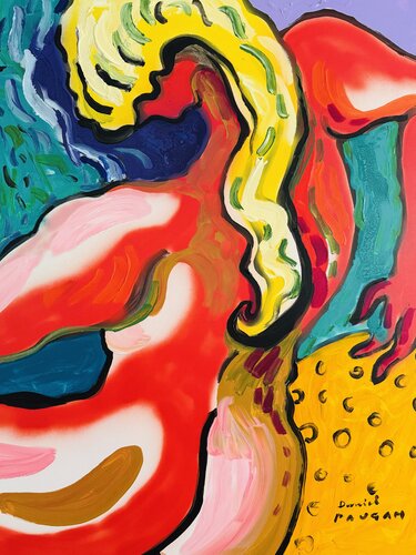 Nu à la main pendante di Daniel PAUGAM, Pittura in vendita su Singulart