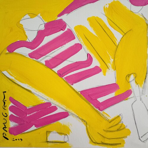 Les «  forts bancs « par Daniel PAUGAM, Peinture en vente sur Singulart