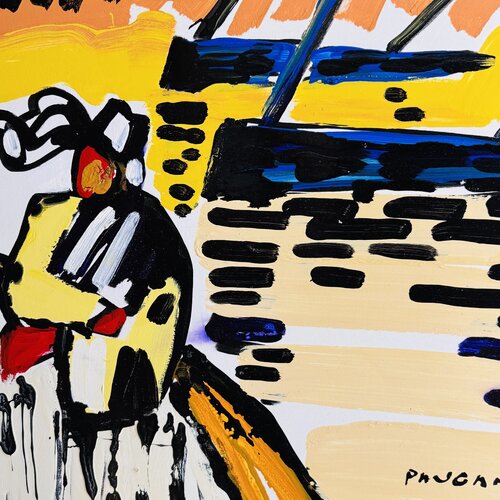 Changement de temps di Daniel PAUGAM, Pittura in vendita su Singulart