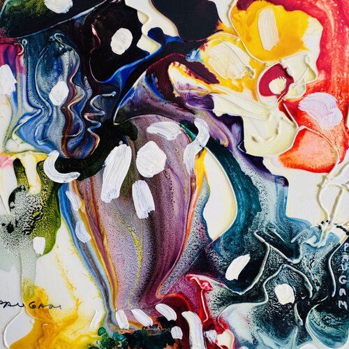 Le vase van Daniel PAUGAM, Schilderij te koop op Singulart