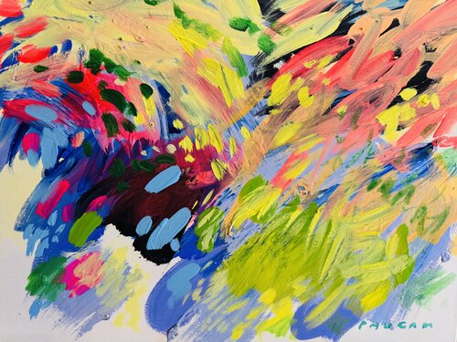 La lande ébouriffée van Daniel PAUGAM, Schilderij te koop op Singulart