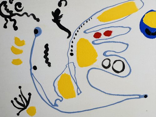 La naissance de l’oiseau von Daniel PAUGAM, Malerei kaufen auf Singulart