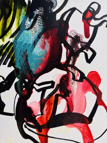 Sable volant van Daniel PAUGAM, Schilderij te koop op Singulart