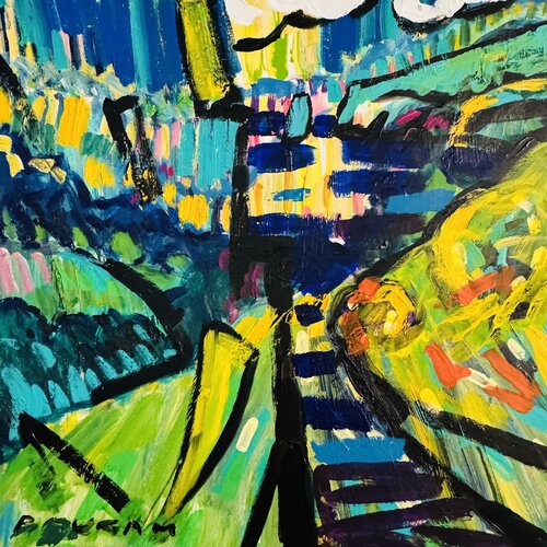 Les roches indomptables No 24 par Daniel PAUGAM, Peinture en vente sur Singulart