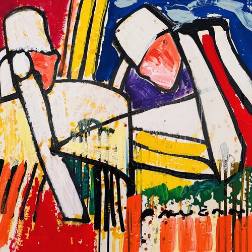 Le lien fort par Daniel PAUGAM, Peinture en vente sur Singulart