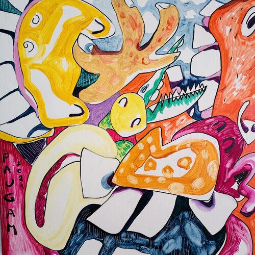 Rolledingue et Grelinette van Daniel PAUGAM, Schilderij te koop op Singulart
