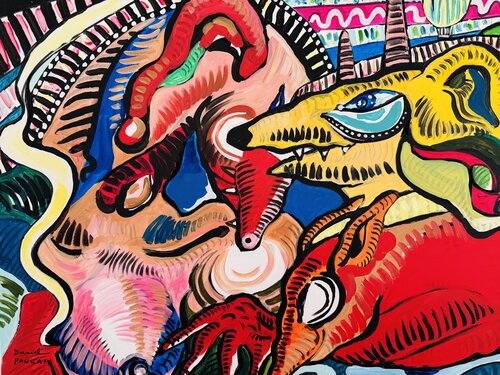 La sieste - câlin Daniel PAUGAM