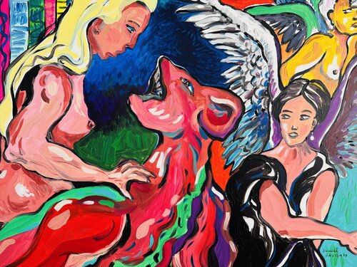 Quand reviendras tu ? von Daniel PAUGAM, Malerei kaufen auf Singulart