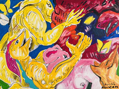 Les griffeurs de Daniel PAUGAM, Pintura a la venta en Singulart