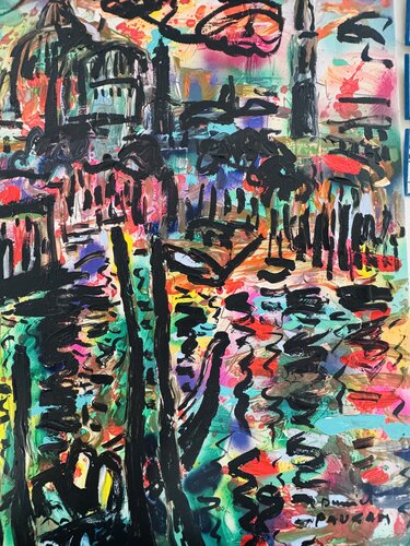 Venise 1 par Daniel PAUGAM, Peinture en vente sur Singulart