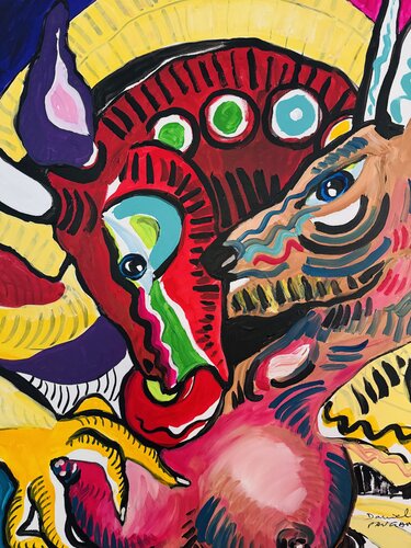 Les petits préliminaires van Daniel PAUGAM, Schilderij te koop op Singulart