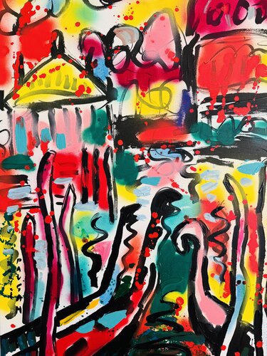 Notre dame de la Salute 14 di Daniel PAUGAM, Pittura in vendita su Singulart