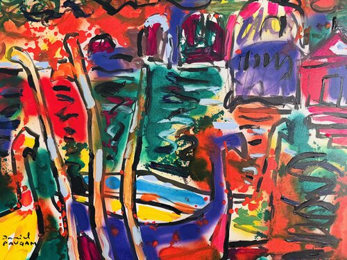 Notre dame de la Salute 12 van Daniel PAUGAM, Schilderij te koop op Singulart