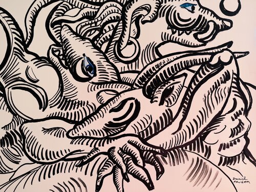 L’histoire drôle de Daniel PAUGAM, Pintura a la venta en Singulart