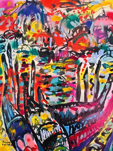 Notre dame de la Salute 15 di Daniel PAUGAM, Pittura in vendita su Singulart