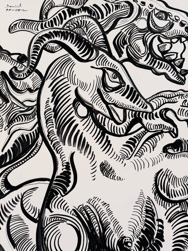 Avant la course by Daniel PAUGAM, Painting for Sale on Singulart