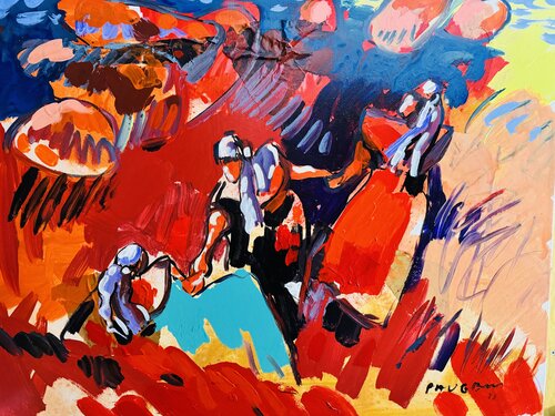 Par la main van Daniel PAUGAM, Schilderij te koop op Singulart