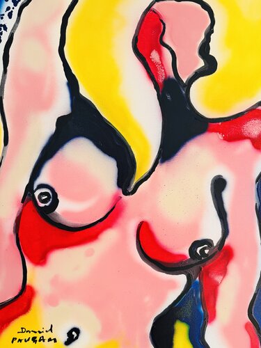 Nu se regardant devant de Daniel PAUGAM, Pintura a la venta en Singulart