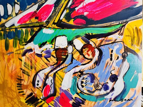 La voile rose van Daniel PAUGAM, Schilderij te koop op Singulart