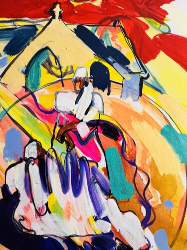 L’aura de la chapelle von Daniel PAUGAM, Malerei kaufen auf Singulart