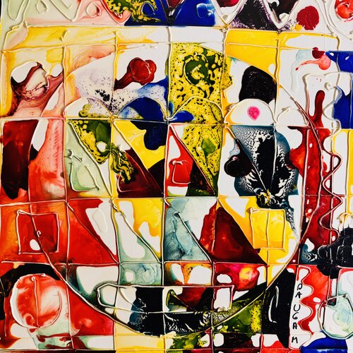 La fenêtre à carreaux par Daniel PAUGAM, Peinture en vente sur Singulart