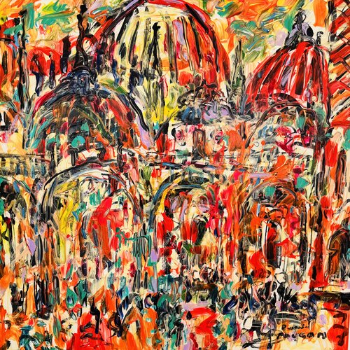 Venise 4 par Daniel PAUGAM, Peinture en vente sur Singulart
