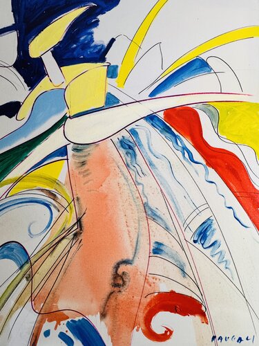 Là- bas au loin de Daniel PAUGAM, Pintura a la venta en Singulart