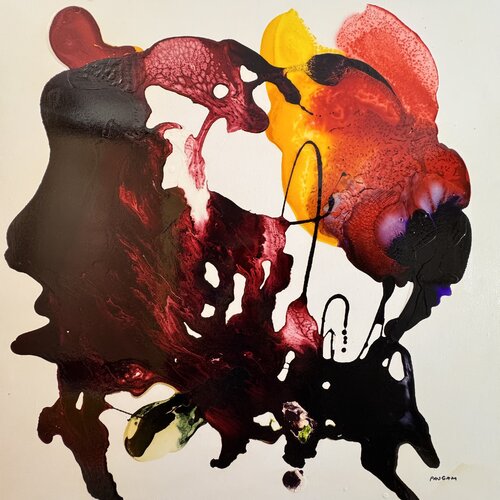 Dieu regardant sa queue by Daniel PAUGAM, Painting for Sale on Singulart