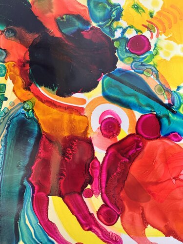 Le martin - pêcheur van Daniel PAUGAM, Schilderij te koop op Singulart