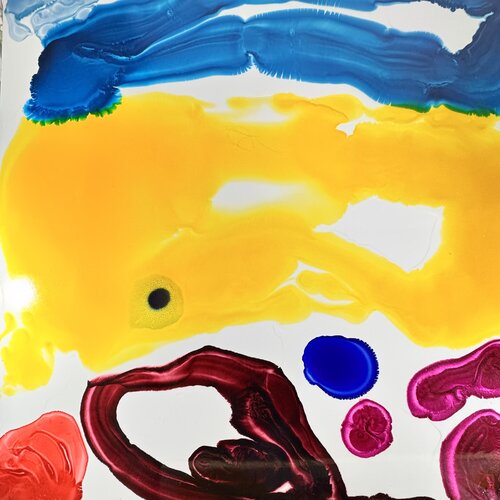 Sleeping on the beach par Daniel PAUGAM, Peinture en vente sur Singulart