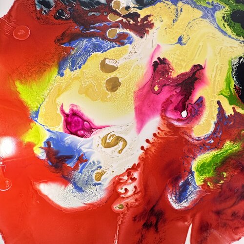 Les dragons volants van Daniel PAUGAM, Schilderij te koop op Singulart
