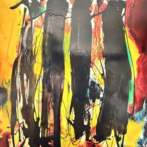 Les 4 vérités van Daniel PAUGAM, Schilderij te koop op Singulart