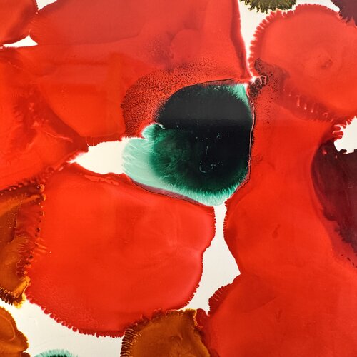 Le coquelicot 2 van Daniel PAUGAM, Schilderij te koop op Singulart