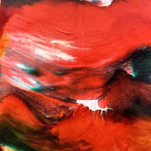 La vague rouge von Daniel PAUGAM, Malerei kaufen auf Singulart