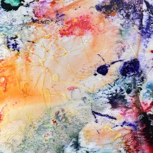 Les lichens amoureux von Daniel PAUGAM, Malerei kaufen auf Singulart