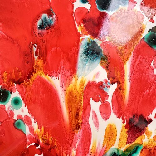 Le bouquet de roses et bleus Daniel PAUGAM