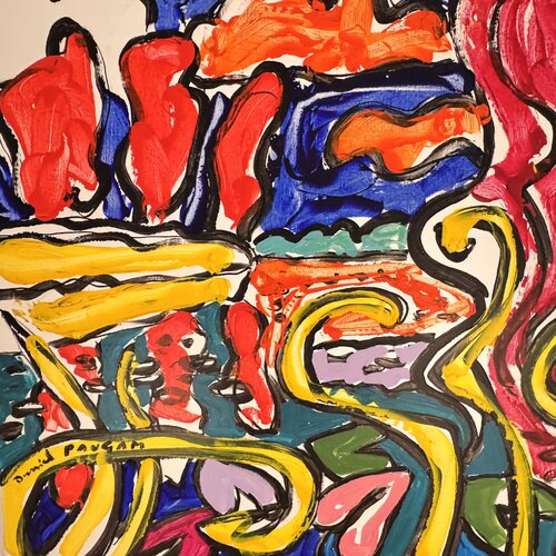 L’étang magique par Daniel PAUGAM, Peinture en vente sur Singulart