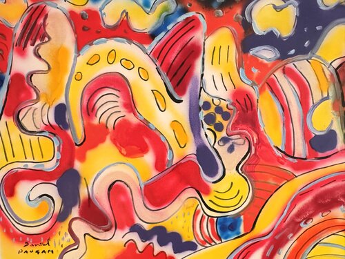 Provence No 70 par Daniel PAUGAM, Peinture en vente sur Singulart