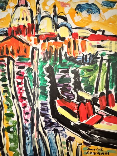 Venise 12 de Daniel PAUGAM, Pintura a la venta en Singulart