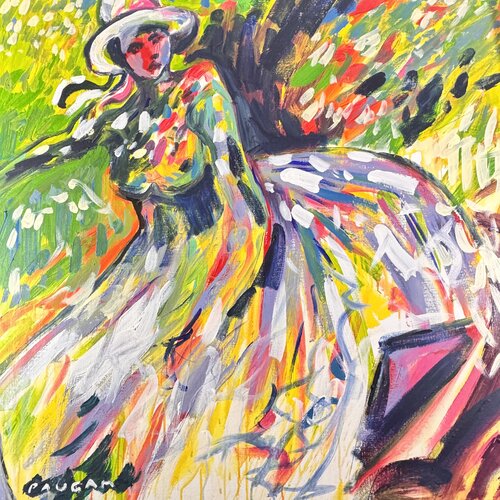 La robe de mariée par Daniel PAUGAM, Peinture en vente sur Singulart