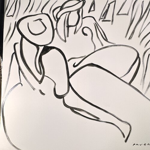 2 chapeaux ( 3 ) von Daniel PAUGAM, Malerei kaufen auf Singulart