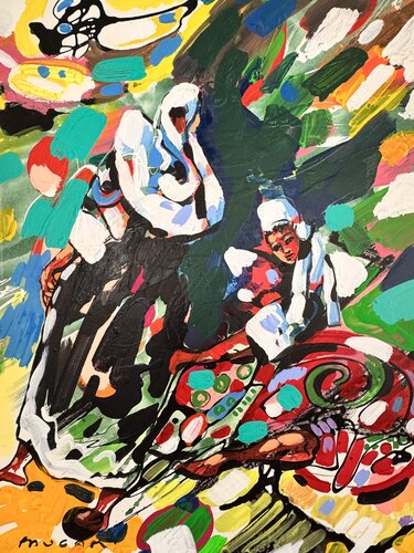 La robe rouge von Daniel PAUGAM, Malerei kaufen auf Singulart