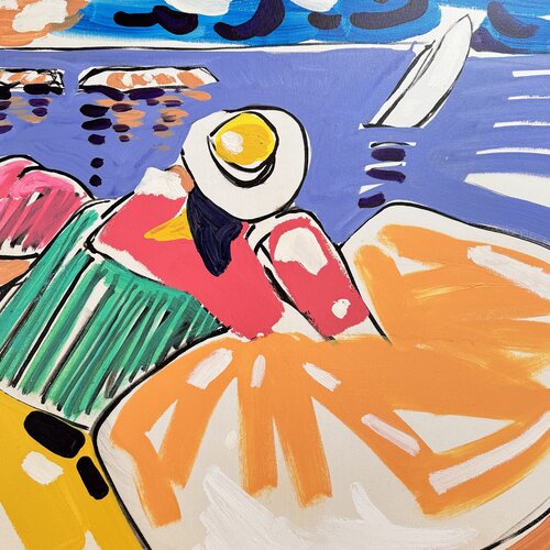 Le rocher - fesses di Daniel PAUGAM, Pittura in vendita su Singulart