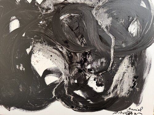 Dieu préparant son jardin di Daniel PAUGAM, Pittura in vendita su Singulart