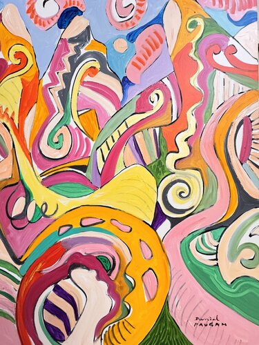 Provence No 98 par Daniel PAUGAM, Peinture en vente sur Singulart