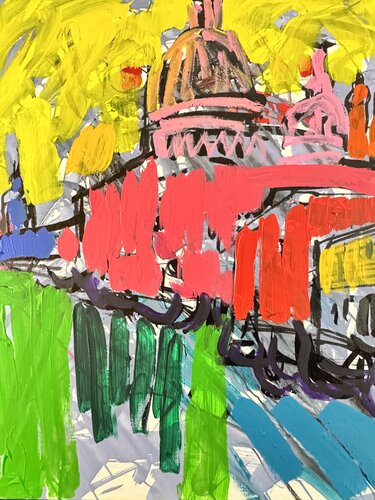 Santa Maria Della Salute 3 by Daniel PAUGAM, Painting for Sale on Singulart