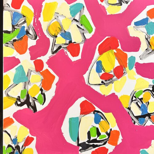 Les nymphéas modernes 1/3 di Daniel PAUGAM, Pittura in vendita su Singulart