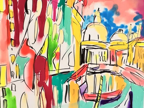 Lumière de Venise 1 par Daniel PAUGAM, Peinture en vente sur Singulart