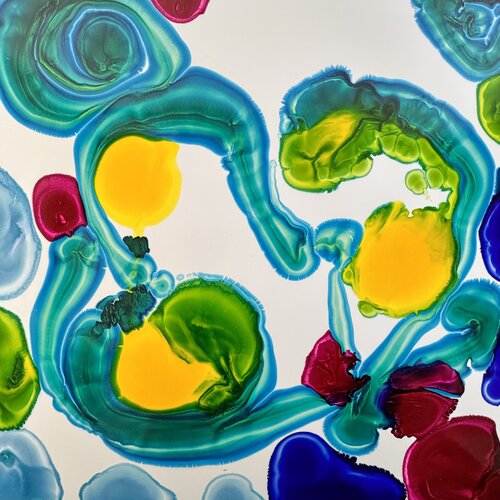 Hymne à la joie 1/3 van Daniel PAUGAM, Schilderij te koop op Singulart