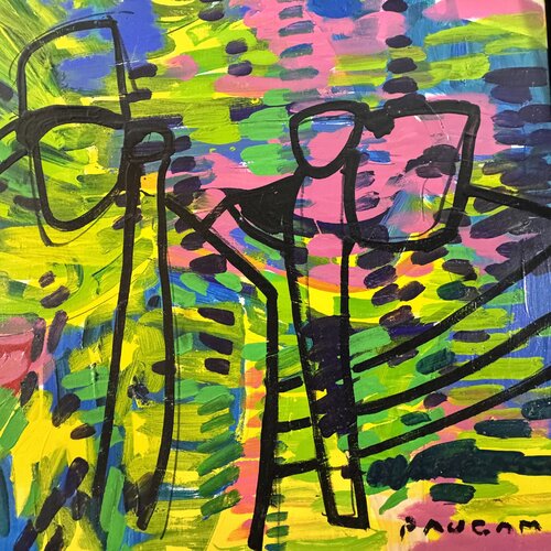 La belle endormie von Daniel PAUGAM, Malerei kaufen auf Singulart